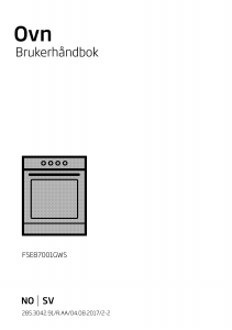 Bruksanvisning BEKO FSE87001GWS Spis
