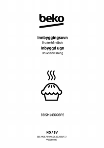 Bruksanvisning BEKO BBISM14300BPE Ovn