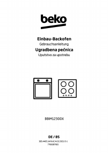 Bedienungsanleitung BEKO BBSM12340X Backofen