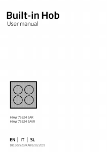 Manual BEKO HIAW 75224 SAVR Hob