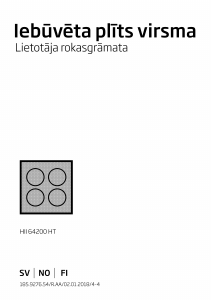 Bruksanvisning BEKO HII 64200 HT Häll