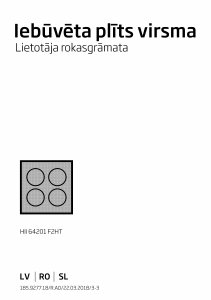 Manual BEKO HII 64201 F2HT Plită