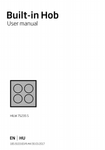 Manual BEKO HILW 75235 S Hob