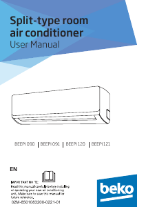 Manuale BEKO BEEPI 120 Condizionatore d’aria