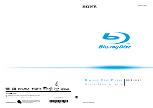 Handleiding Sony BDP-S500 Blu-ray speler