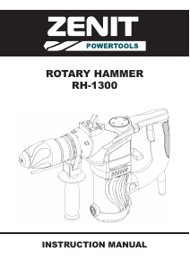 Handleiding Zenit ZPV-1300 Boorhamer