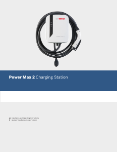 Handleiding Bosch Power Max 2 Laadstation