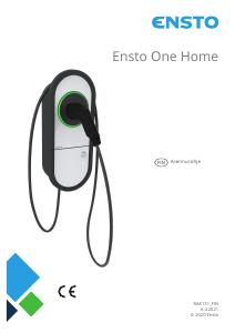 Käyttöohje Ensto One Home Latausasema