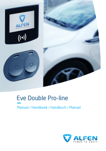 Handleiding Alfen Eve Double Pro-line Laadstation