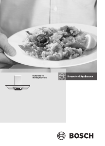 Kullanım kılavuzu Bosch DWA095550 Davlumbaz