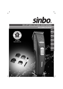 Manual Sinbo SHC 4371 Aparador de barba