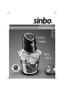 Kullanım kılavuzu Sinbo SHB 3142 Doğrayıcı