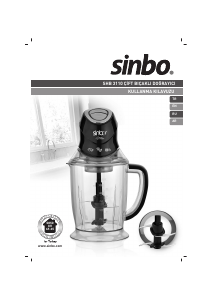 Kullanım kılavuzu Sinbo SHB 3110 Doğrayıcı