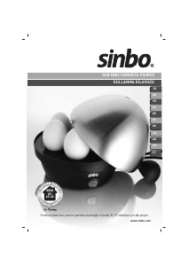Manual Sinbo SEB 5802 Fogão do ovo