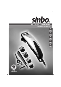 Kullanım kılavuzu Sinbo SHC 4374 Saç kesme makinesi