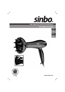 Handleiding Sinbo SHD 2686D Haardroger