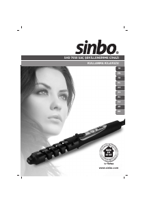 Handleiding Sinbo SHD 7050 Krultang
