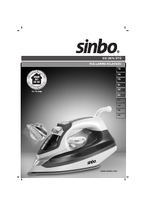 Manual de uso Sinbo SSI 2874 Plancha