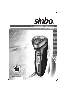 Manual Sinbo SS 4044 Máquina barbear