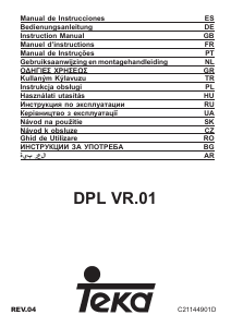 Manual Teka DPL 1185 ISLA Cooker Hood