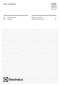 Manual de uso Electrolux EWF1274EOW Lavadora
