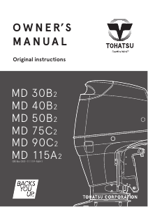 Handleiding Tohatsu MD 30B2 (EU Model) Buitenboordmotor