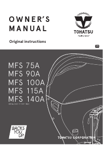 Manual Tohatsu MFS 140A (EU Model) Outboard Motor