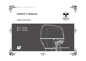 Handleiding Tohatsu BFT 225A (EU Model) Buitenboordmotor