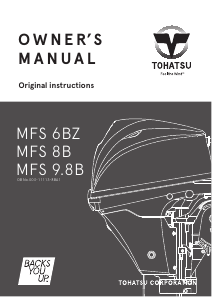 Manual Tohatsu MFS 6BZ (EU Model) Outboard Motor