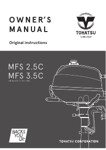 Handleiding Tohatsu MFS 2.5C (EU Model) Buitenboordmotor