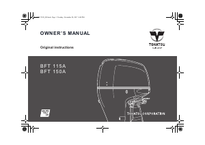 Handleiding Tohatsu BFT 150A (EU Model) Buitenboordmotor