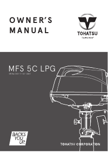Manual Tohatsu MFS 5C-LPG Outboard Motor