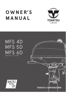 Manual Tohatsu MFS 4D Outboard Motor