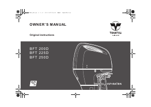 Manual Tohatsu BFT 200D (EU Model) Outboard Motor