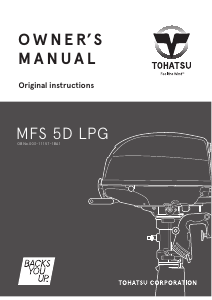 Handleiding Tohatsu MFS 5D-LPG (EU Model) Buitenboordmotor