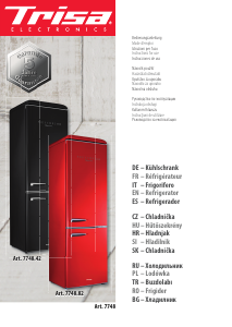 Bedienungsanleitung Trisa Frescolino Classic 300L Kühl-gefrierkombination