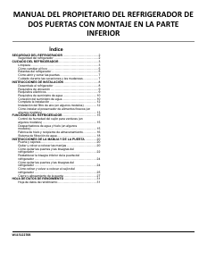 Manual de uso Whirlpool WRF560SEHB Frigorífico combinado