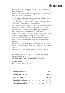 Handleiding Bosch HMT9846 Magnetron