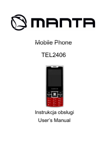 Bruksanvisning Manta TEL2406 Mobiltelefon