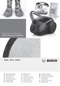 Használati útmutató Bosch BGL2UA2018 Porszívó