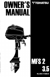Manual Tohatsu MFS 3.5A Outboard Motor