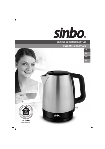 Manual Sinbo SK 7353 Kettle