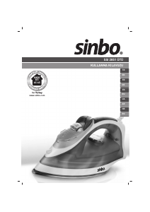 Kullanım kılavuzu Sinbo SSI 2851 Ütü