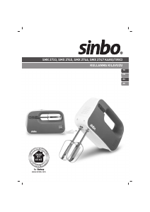 Manual Sinbo SMX 2733 Hand Mixer