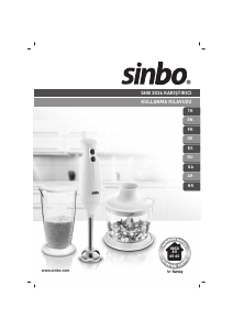 Kullanım kılavuzu Sinbo SHB 3036 El blenderi