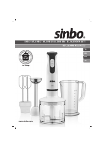 Manual Sinbo SHB 3141 Hand Blender