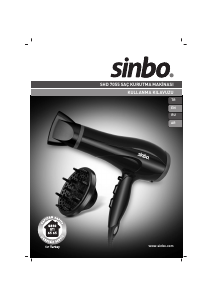 Handleiding Sinbo SHD 7055 Haardroger