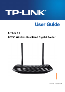Manual TP-Link AC750 Archer C2 Router