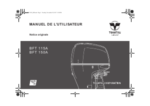 Mode d’emploi Tohatsu BFT 115A (EU Model) Moteur hors-bord