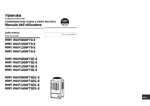 Manuale Toshiba MMY-MAP1204FT8Z-E Condizionatore d’aria